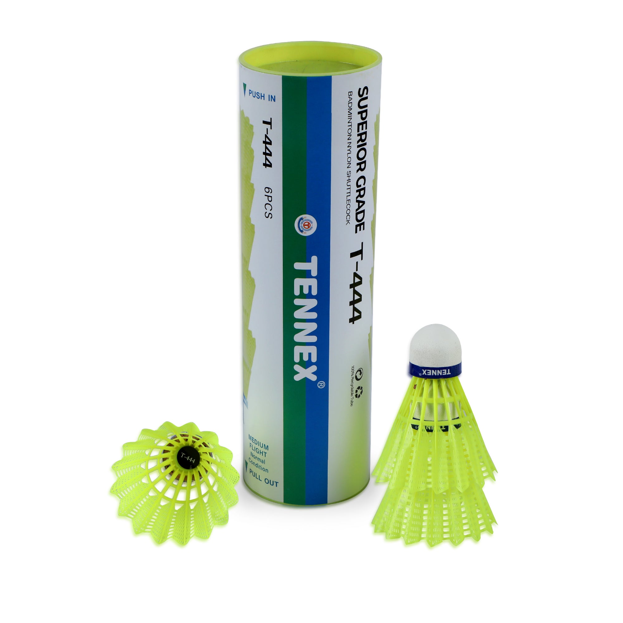 Badminton nylon shuttlecock for teenagers