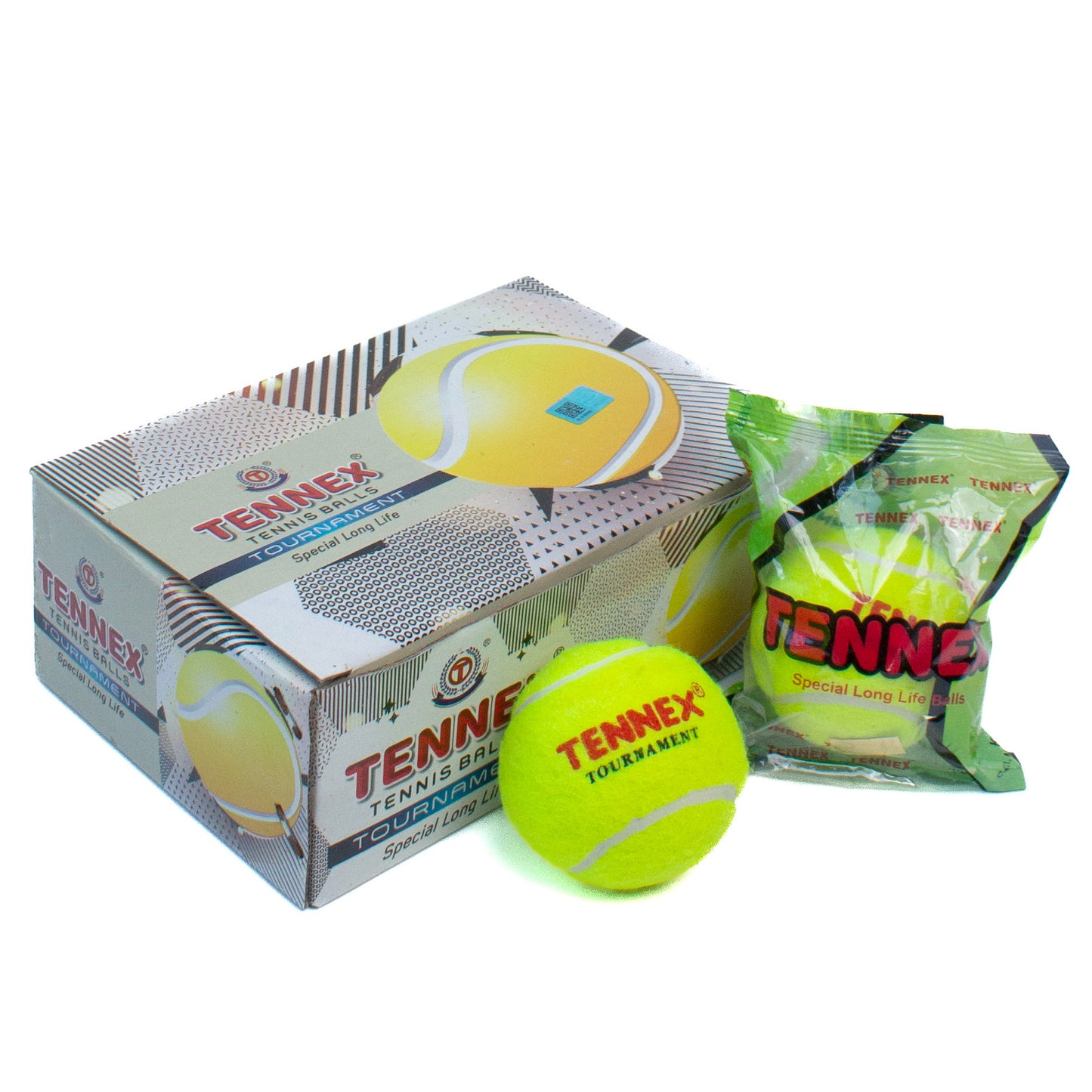 Tennis Ball Super Light (Pack of 6) - Yellow