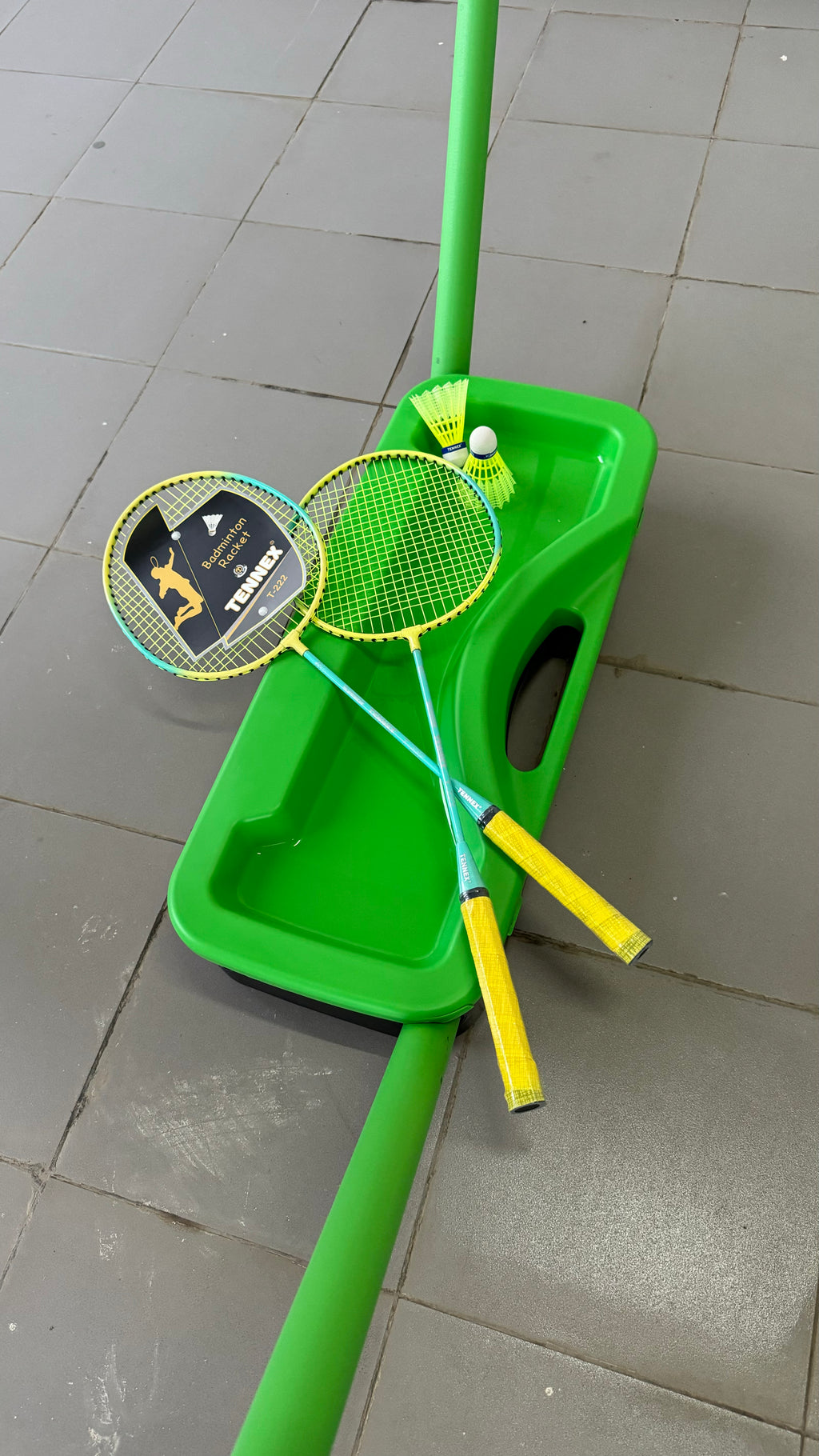 portable badminton net