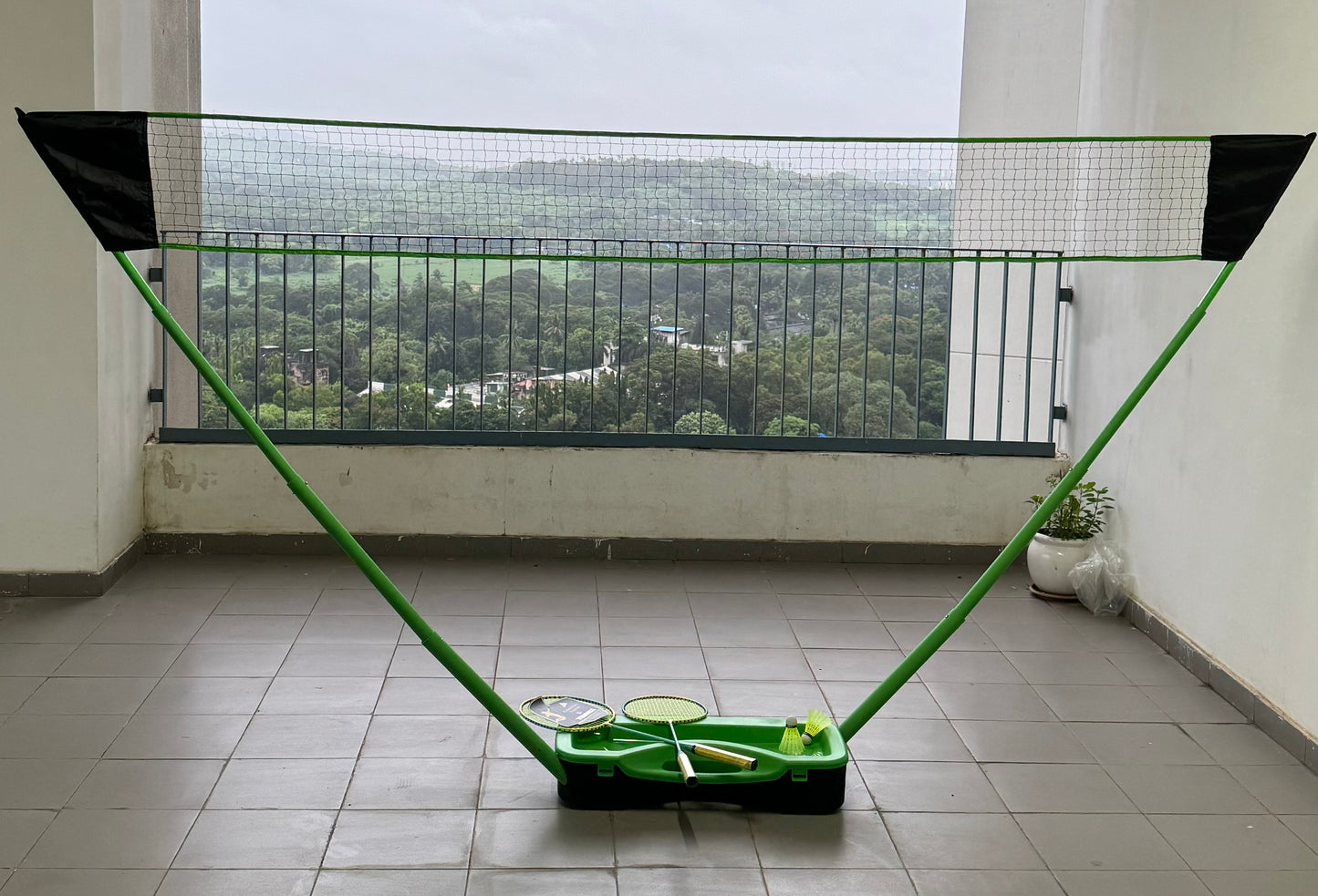 portable badminton net amazon