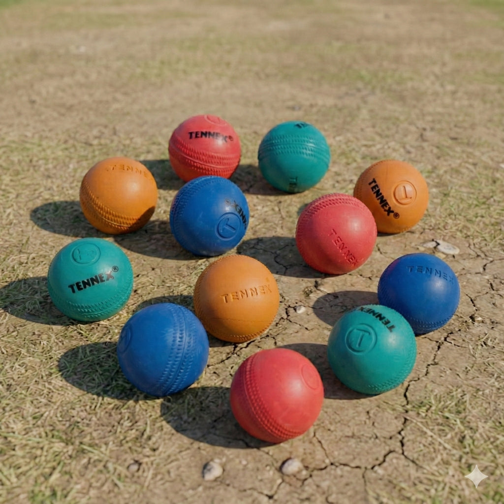 Cricket Rubber Ball (Pack of 12) - T Ball
