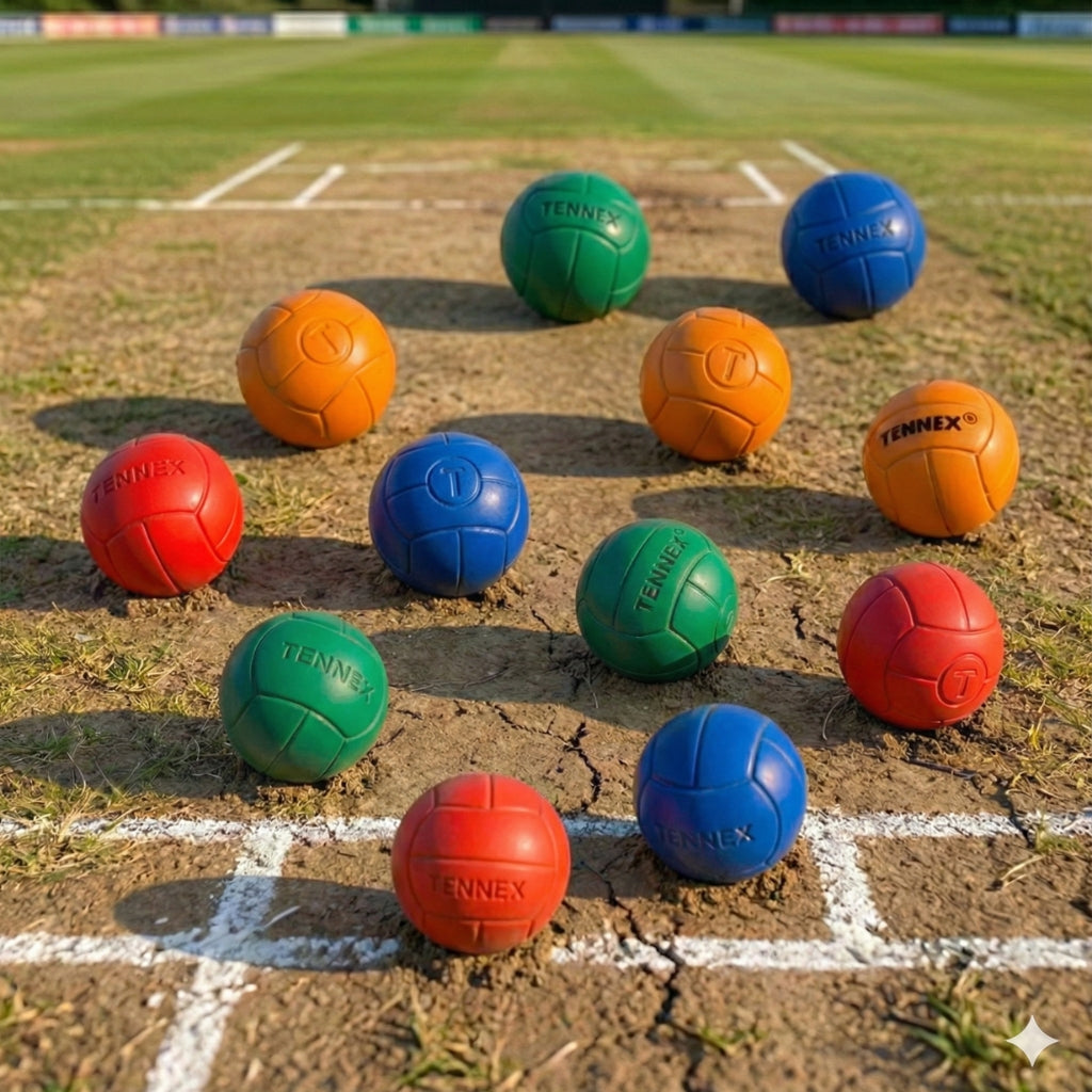 Cricket Rubber Ball (Pack of 12) - T Ball