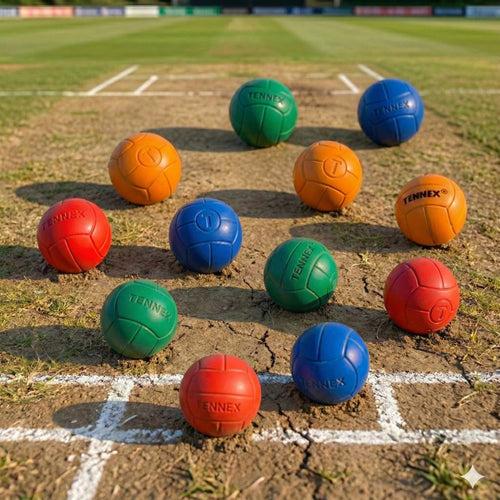 Cricket Rubber Ball (Pack of 12) - T Ball