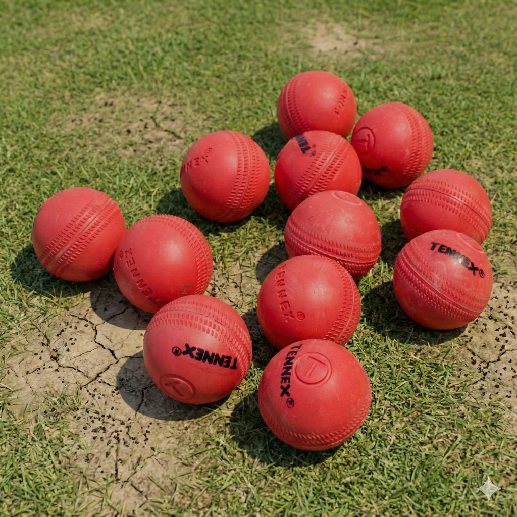 Cricket Rubber Ball (Pack of 12) - T Ball