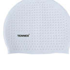 White swim cap  'Tennex'