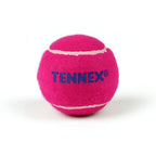 Pink tennis ball with 'Tennex'