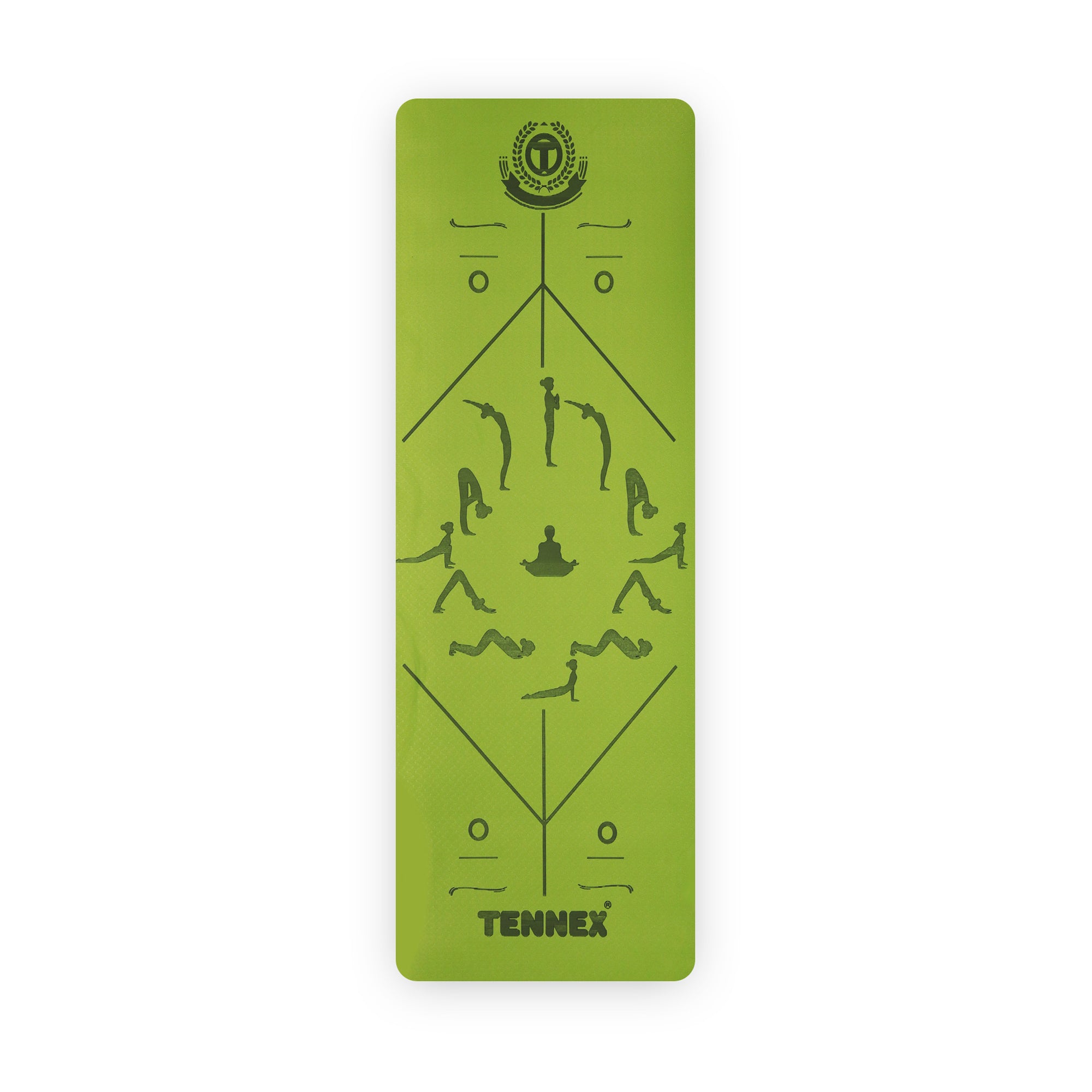 Surya Namaskar Design Yoga Mat