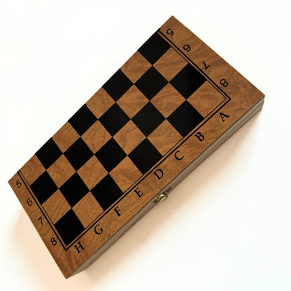 Wooden Chess Board 3-in-1 T-555
