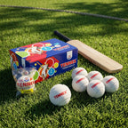 Cricket Tennis Ball Hard/Heavy Weight (Pack of 6) - Overarm Bowling