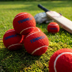Cricket Tennis Ball Hard/Heavy Weight (Pack of 6) - Overarm Bowling