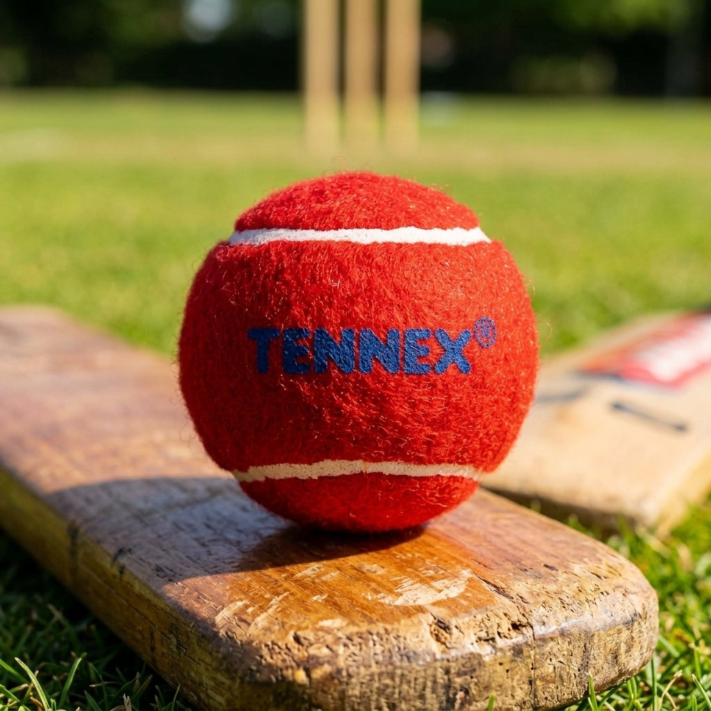 Cricket Tennis Ball Soft/Light Weight (Pack of 6) - Underarm Bowling