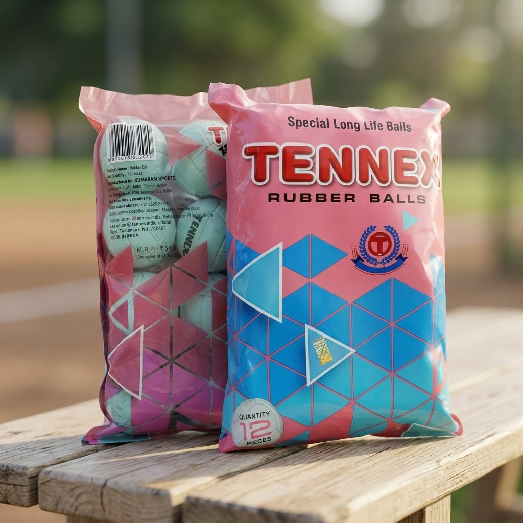 Cricket Rubber Ball (Pack of 12) - T Ball