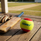 Cricket Tennis Ball Soft/Light Weight (Pack of 6) - Underarm Bowling