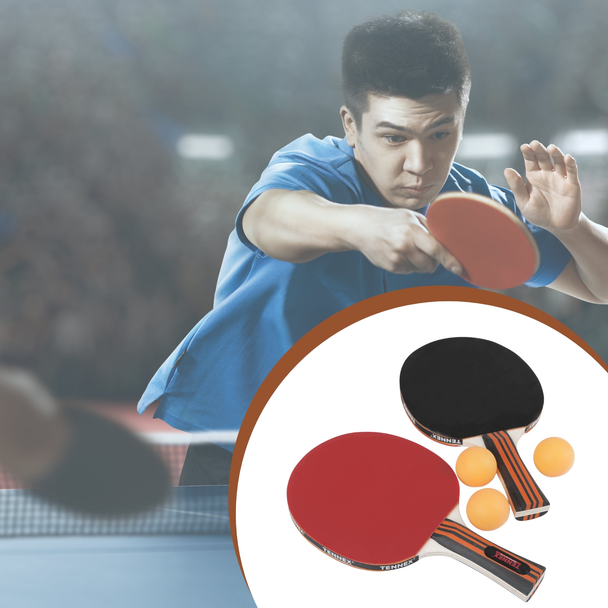 Table Tennid Racket Table Tennis Set - T-333 – Tennex