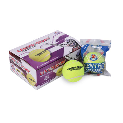Cricket Tennis Ball (Pack of 6) - Centre Court